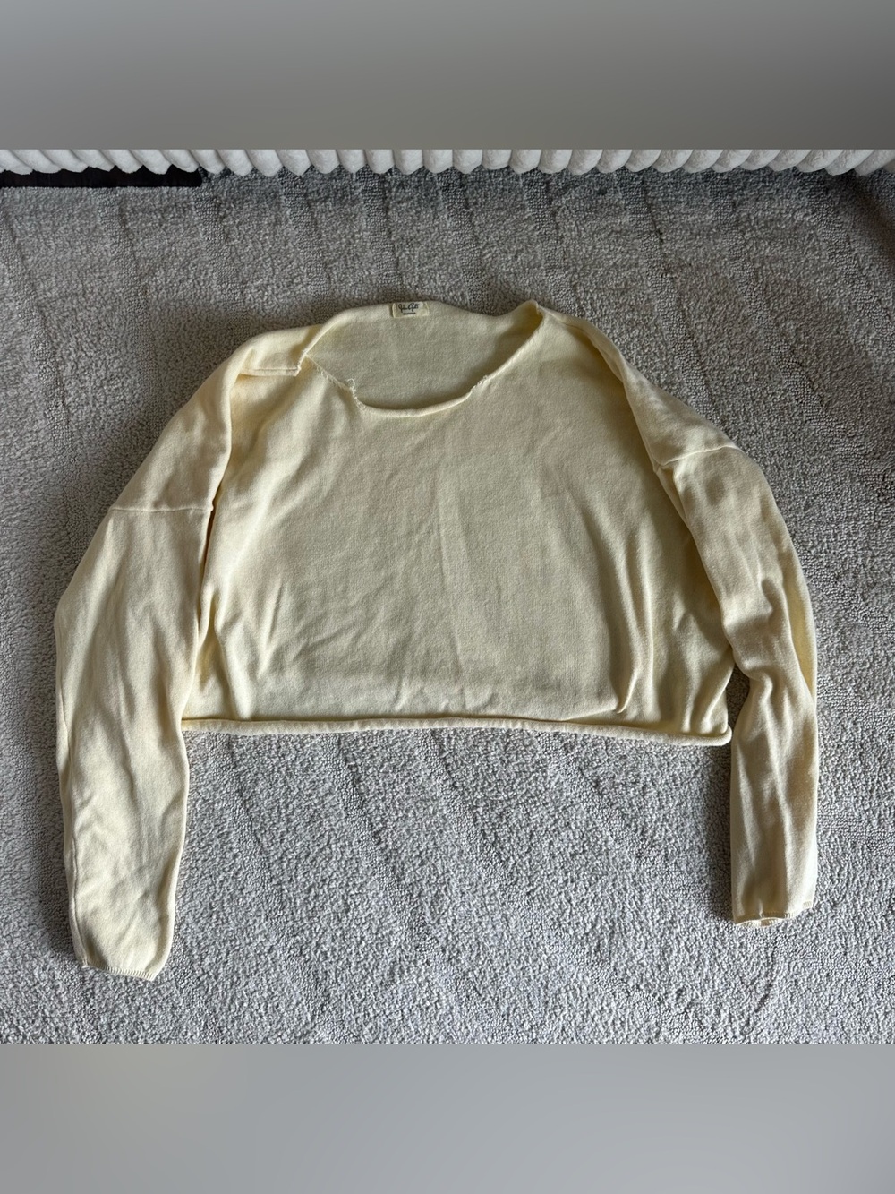 John Galt Women’s Yellow Long Sleeve Top